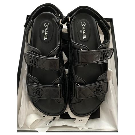 chanel das|chanel father sandals.